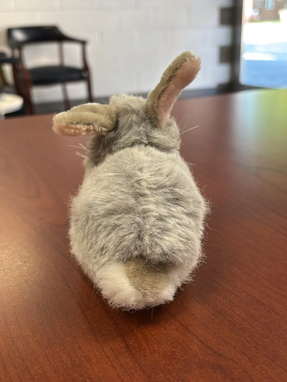 Vintage Steiff Gray Plush Rabbit